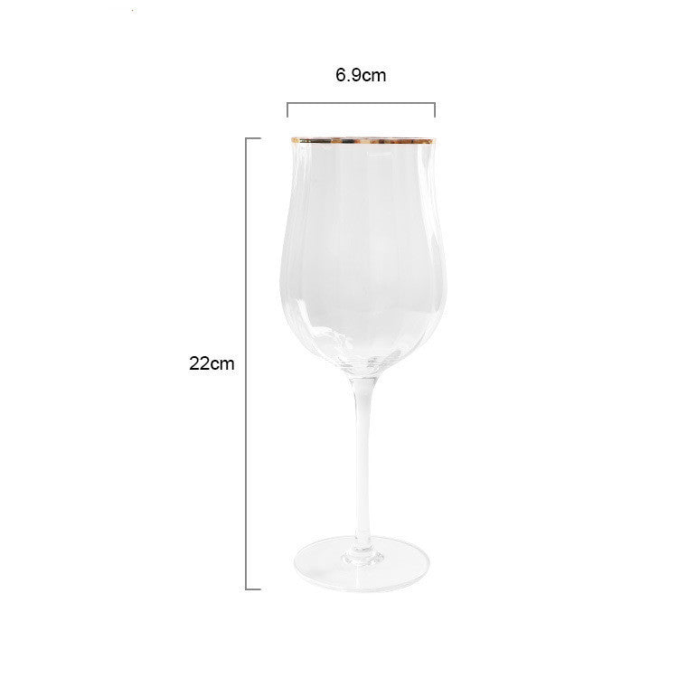 Elevate Your Beverage Experience with the Tulip Gift Crystal Glass Set