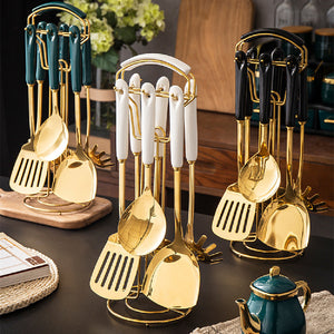 Elevate Your Cooking with Nordic Stainless Steel Kitchen Utensils