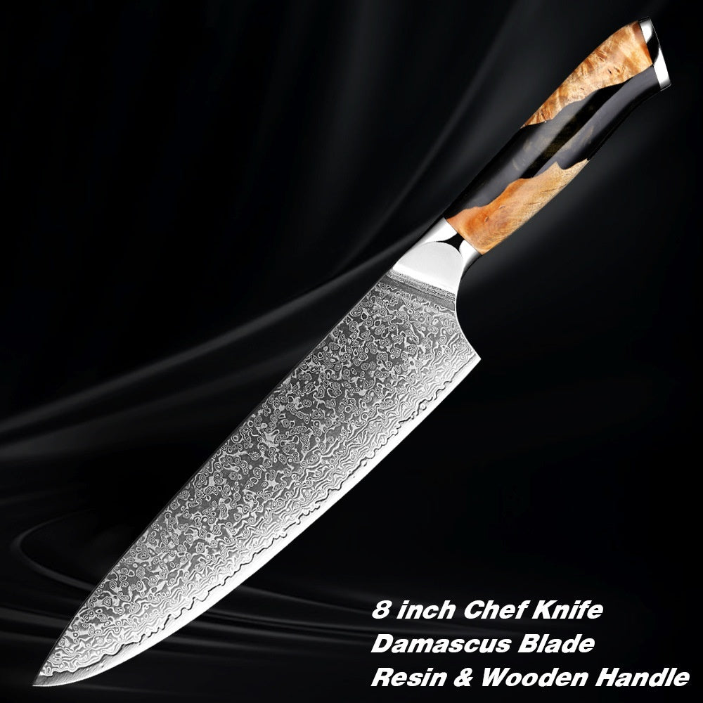 The Art of Cooking with the Damascus Steel Chef Knife