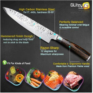 Elevate Your Culinary Skills with Our Kitchen Knife Professional Japanese Chef Knives