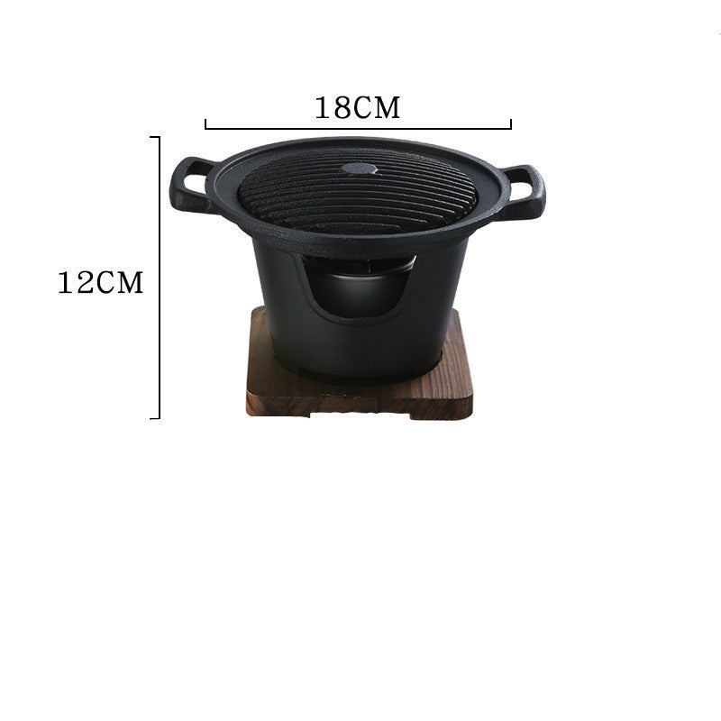 Elevate Your Grilling Game with the Food Non-Stick Small Barbecue Grill