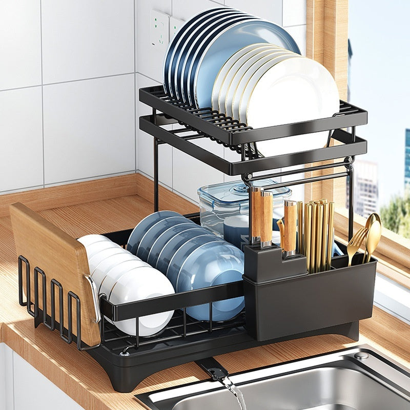 Elevate Your Kitchen Experience with the Kitchen Dish Rack