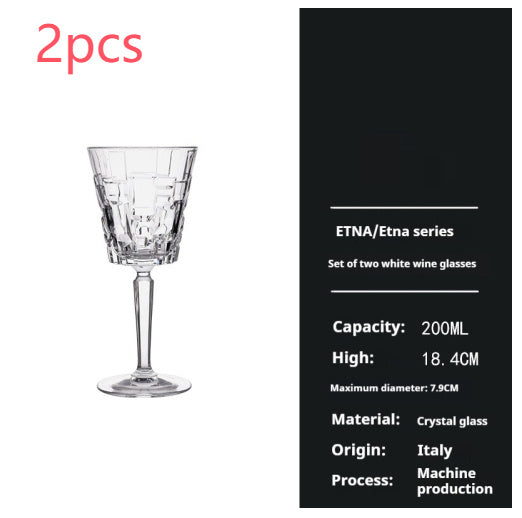 Elevate Your Wine Experience with Our Crystal Wine Glass Set