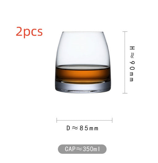 Elevate Your Whisky Experience with Our Thick Crystal Glass