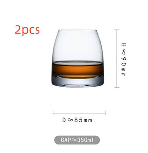Elevate Your Whisky Experience with Our Thick Crystal Glass