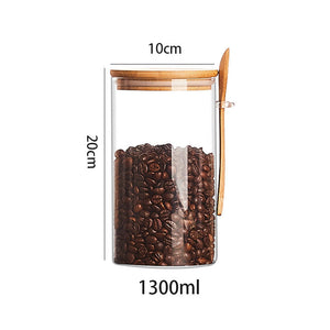 Transform Your Kitchen with the Wood Spoon Glass Storage Tank
