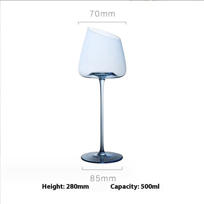 Klein Blue Crystal Glass