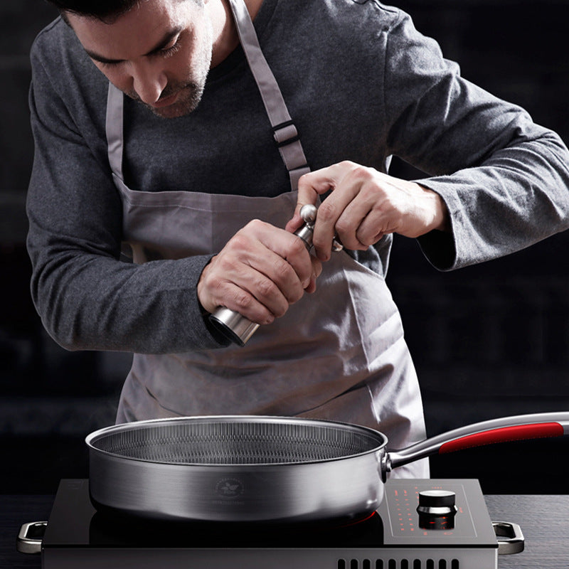 Stainless Steel Honeycomb Pan