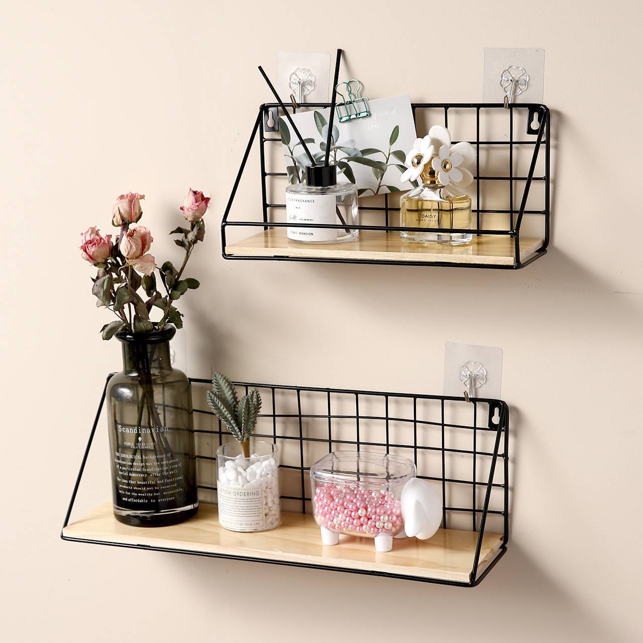 Bedroom Furnishings Wall Decoration Racks