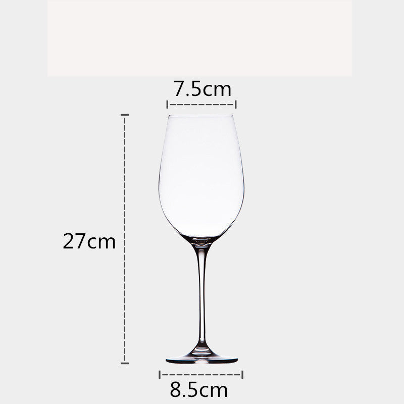 One-piece Crystal Red Wine Glass
