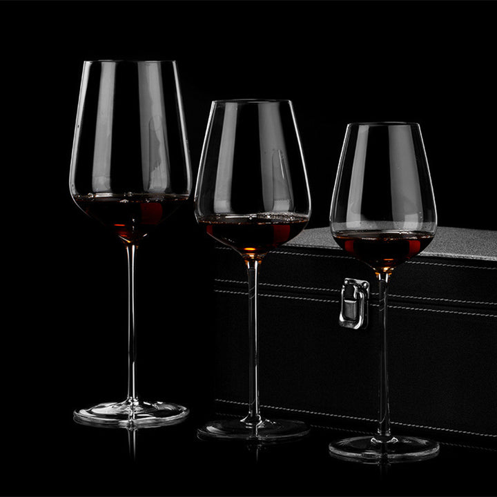 One-piece Crystal Red Wine Glass