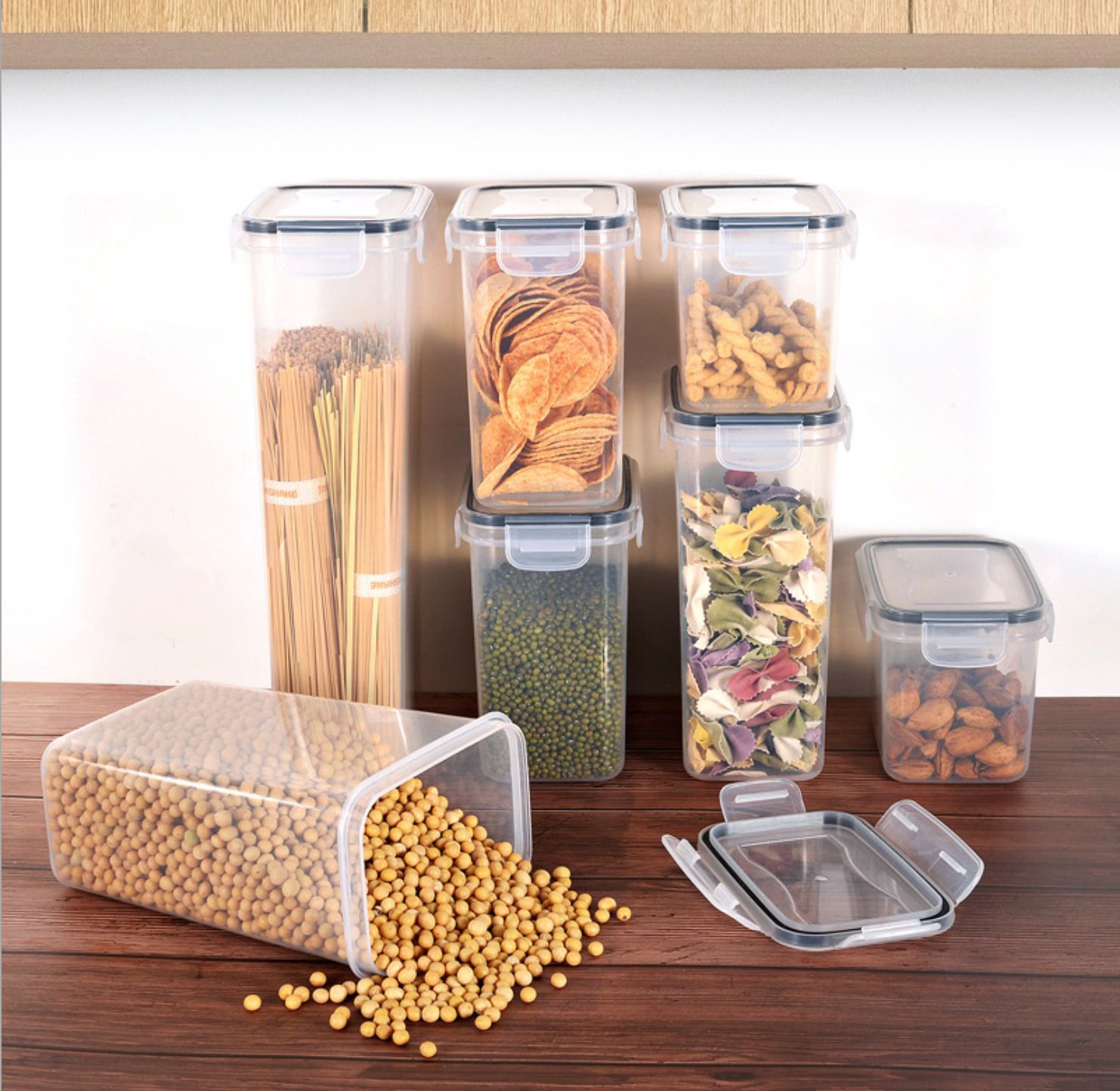 14 Piece Plastic Food Storage Box