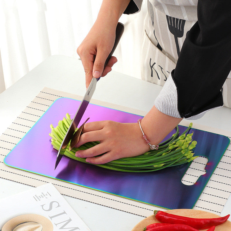 Cross-border Color Titanium-plated Cutting Board