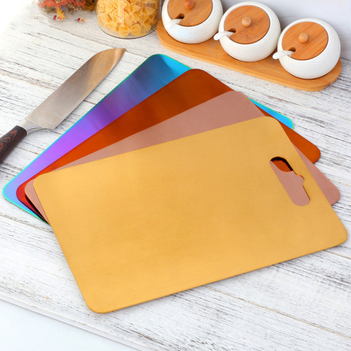 Cross-border Color Titanium-plated Cutting Board