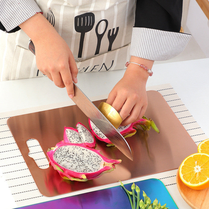 Cross-border Color Titanium-plated Cutting Board
