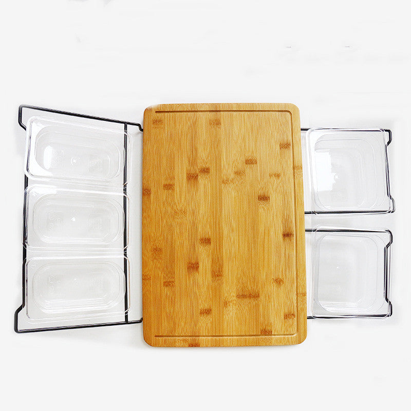 Multifunctional solid wood cutting board