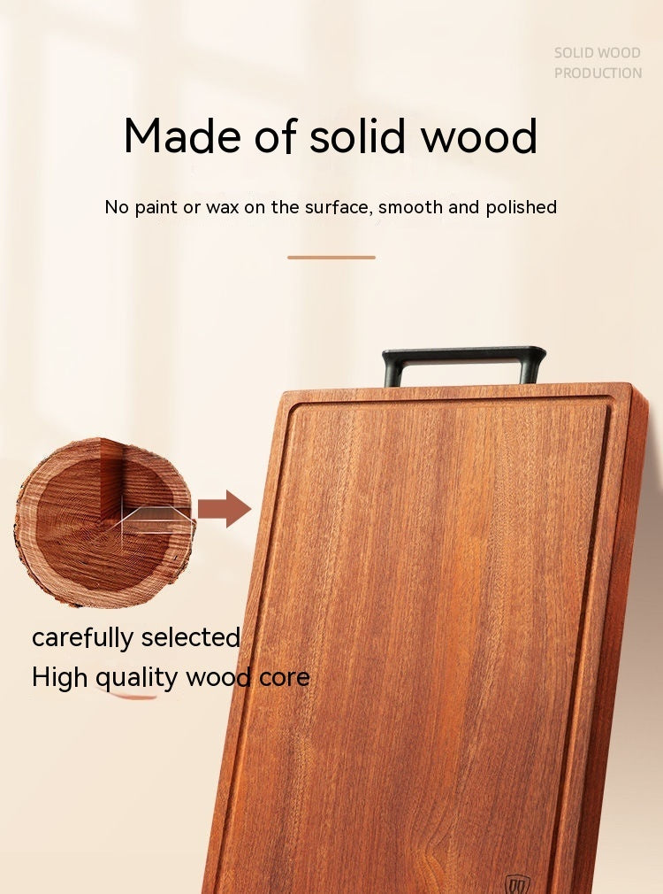 Solid Wood Household Cutting Board