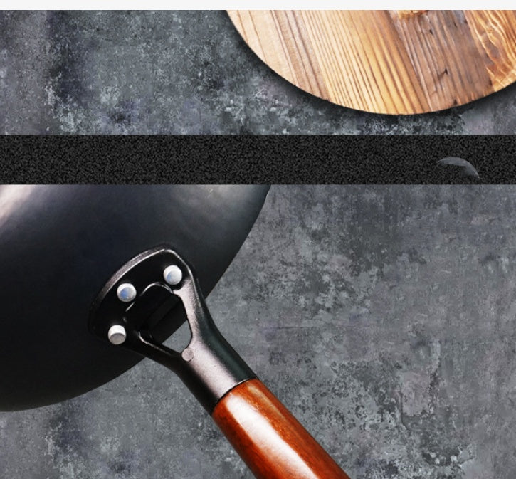 Wok Household Non Stick Flat
