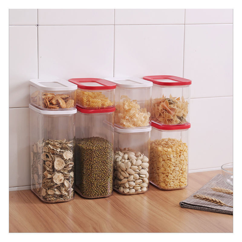 Airtight Transparent Kitchen Food Storage Container