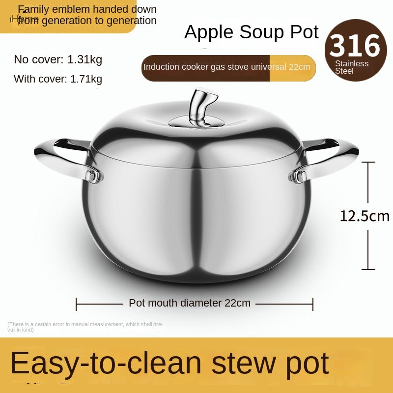Stainless Steel Pot Steamer With Lid Handle