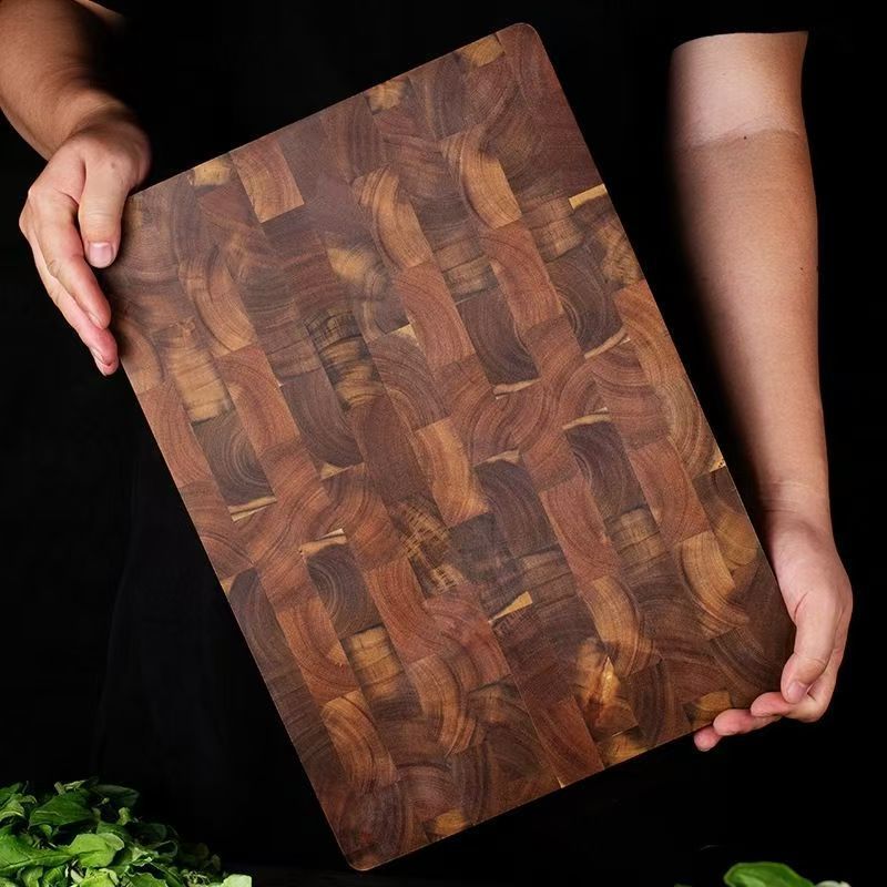 Mangium Chessboard Grid Cutting Board