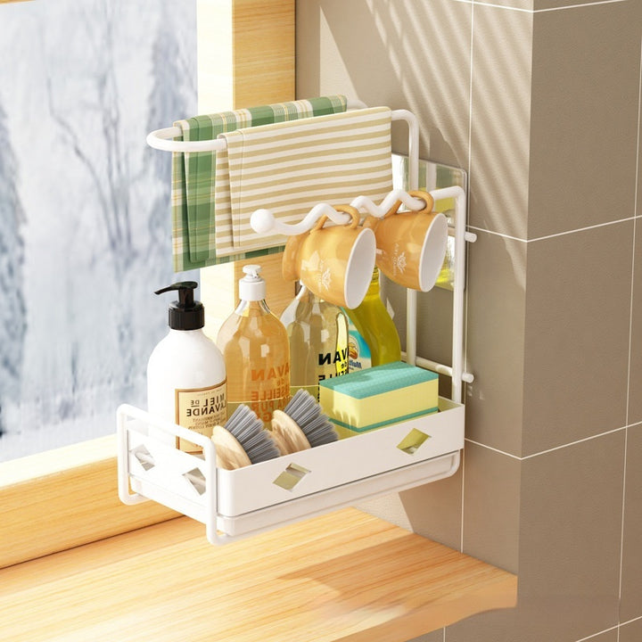 Chopsticks Draining Basket Storage Rack