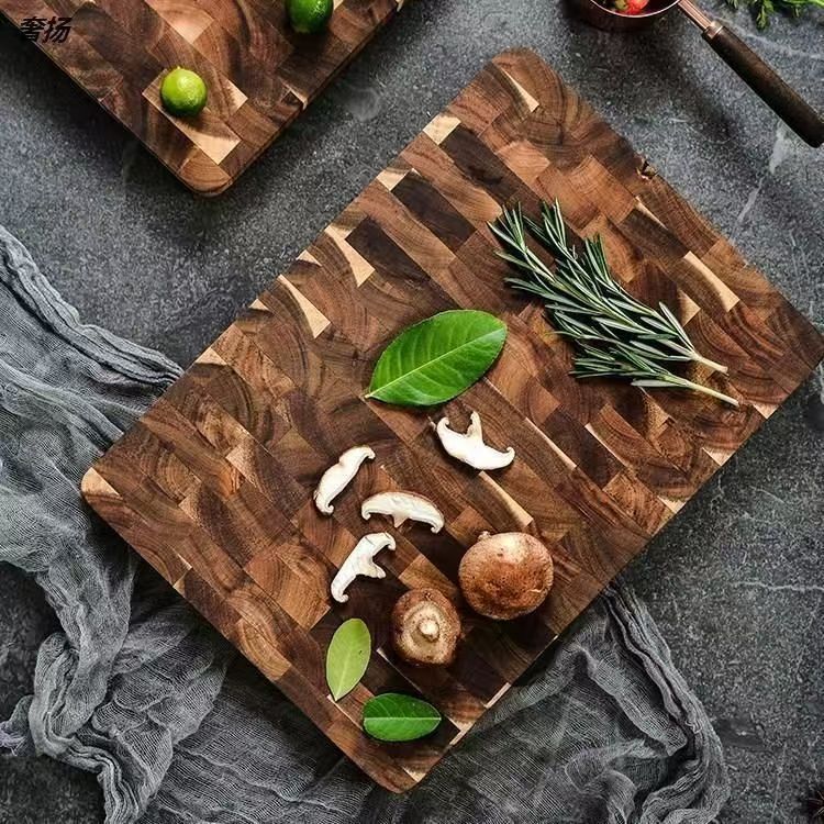Mangium Chessboard Grid Cutting Board