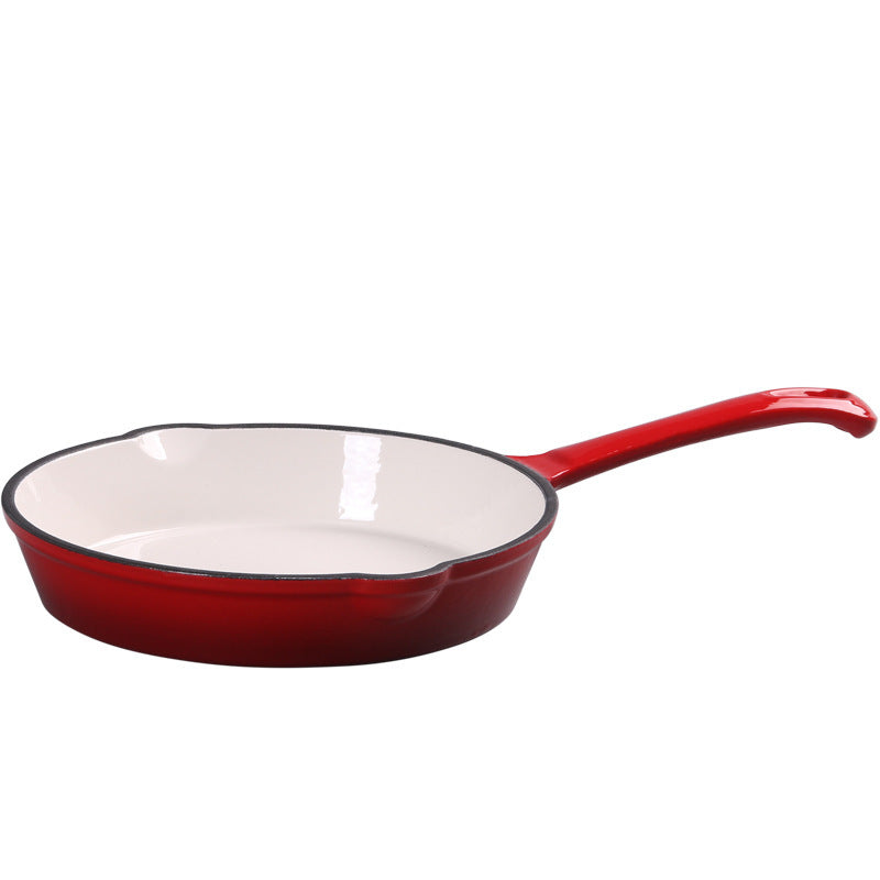 Household Enameled Cast-iron Pan