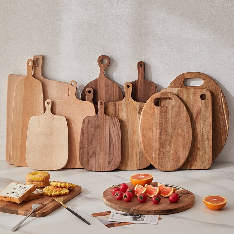 Portable Acacia Wood Cutting Board