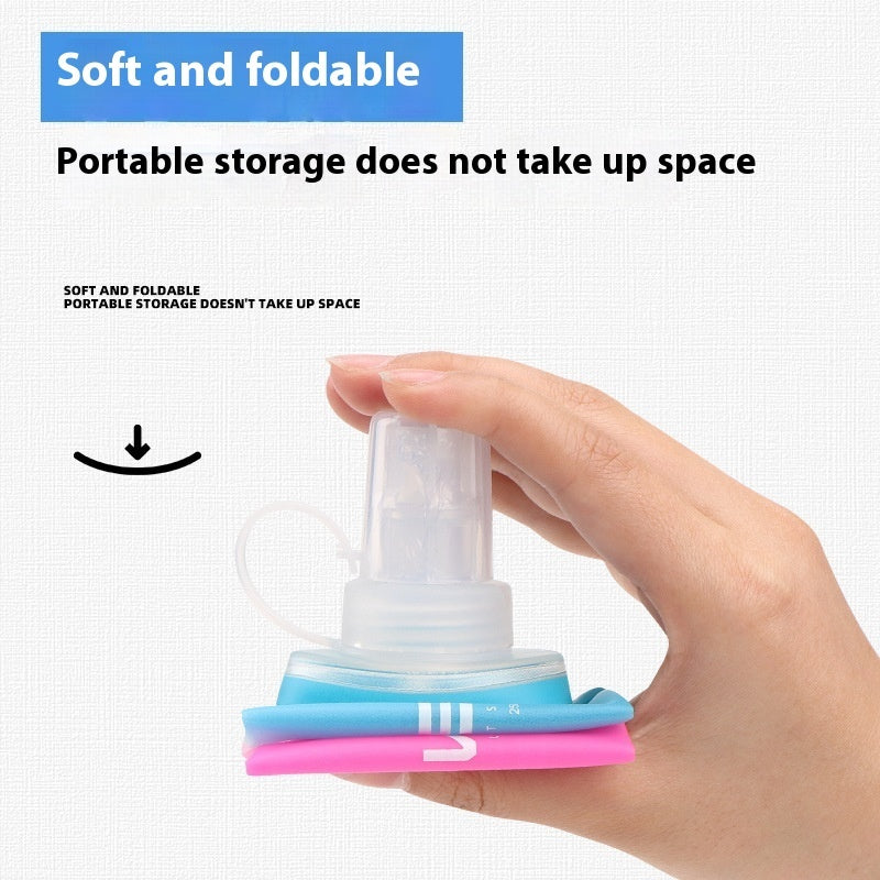 Foldable Soft Water Bottle Outdoor Sports