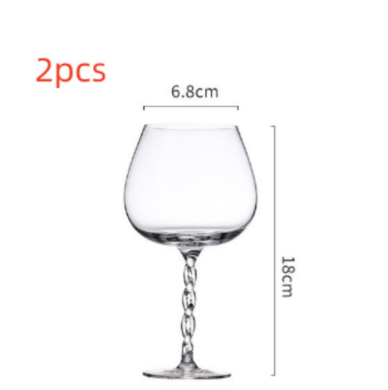 Lead-free Crystal Glass Goblets