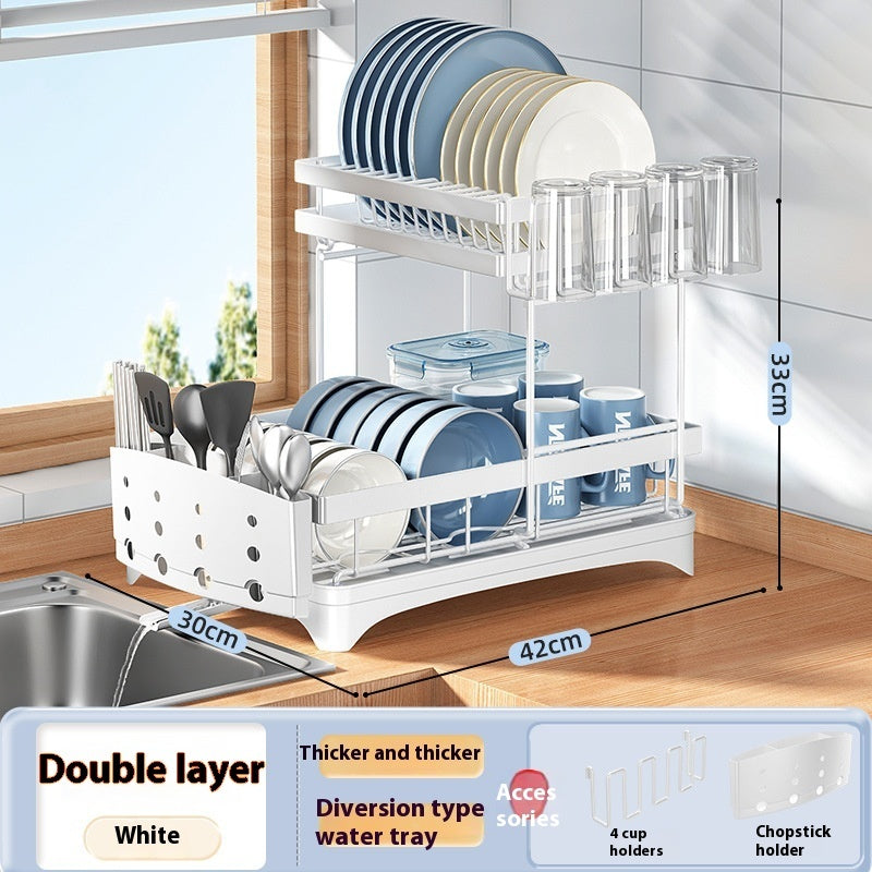 Kitchen Dish Rack Draining Rack