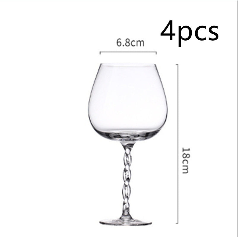 Lead-free Crystal Glass Goblets