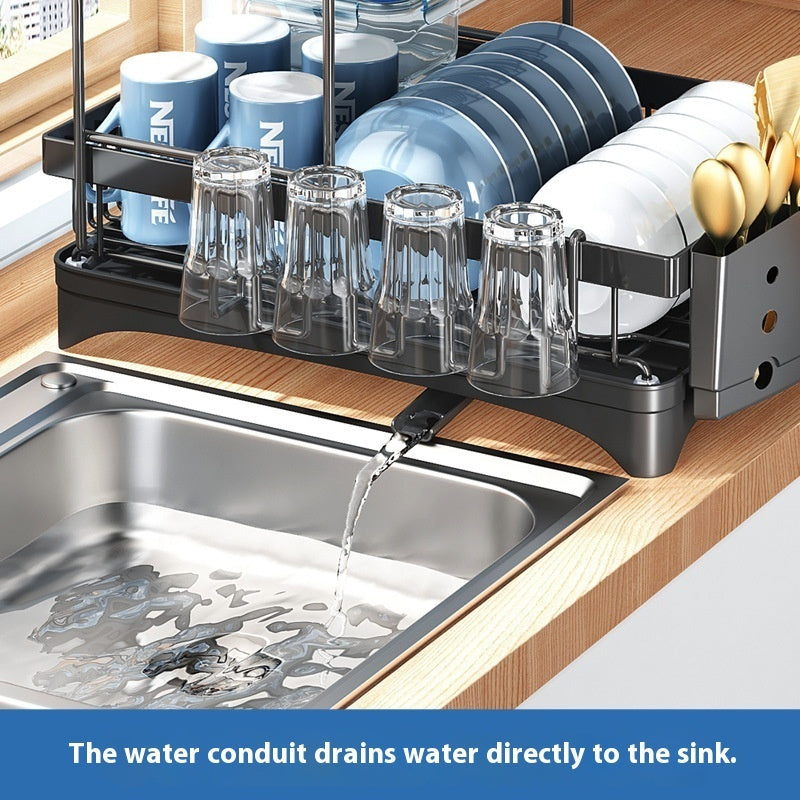 Kitchen Dish Rack Draining Rack