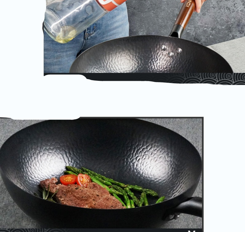 Wok Household Non Stick Flat