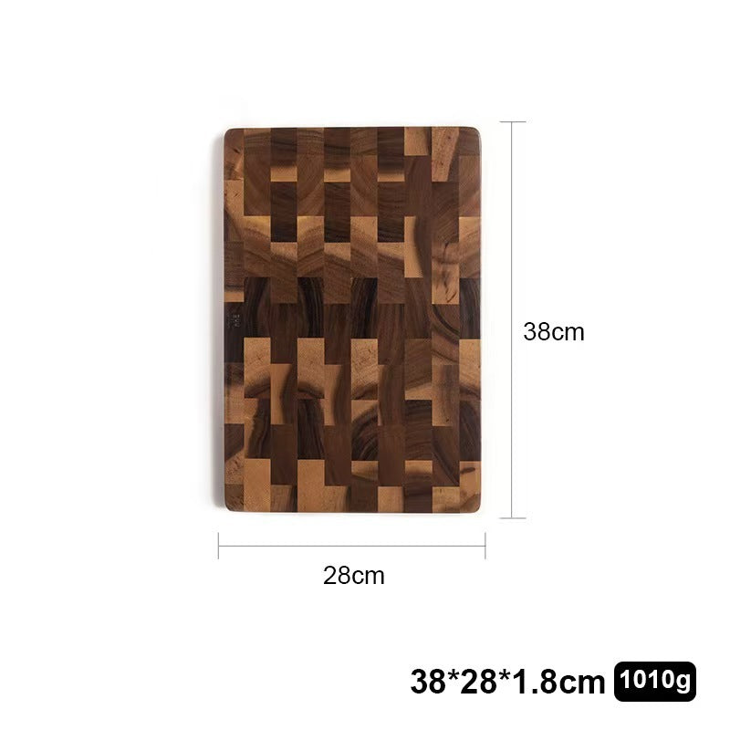 Mangium Chessboard Grid Cutting Board