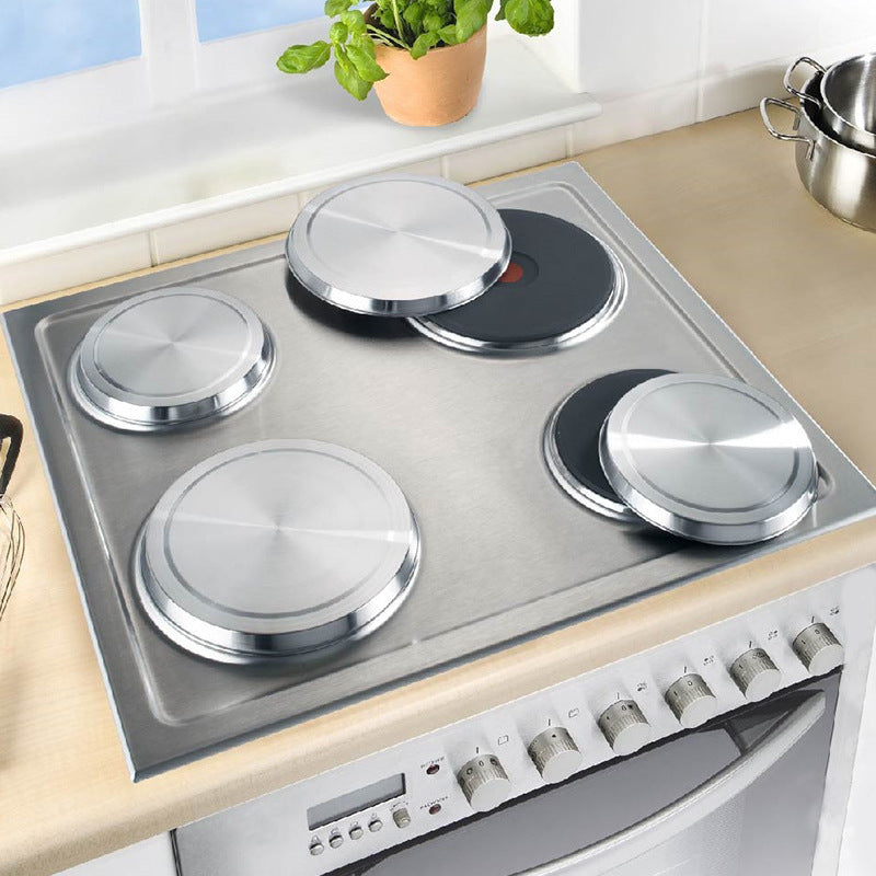 Stainless Steel Stove Cover Four-piece