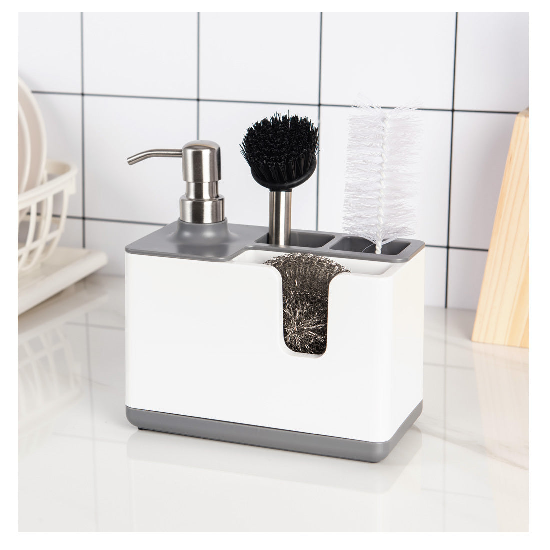 Kitchen Cleaning Utensils Storage Soap