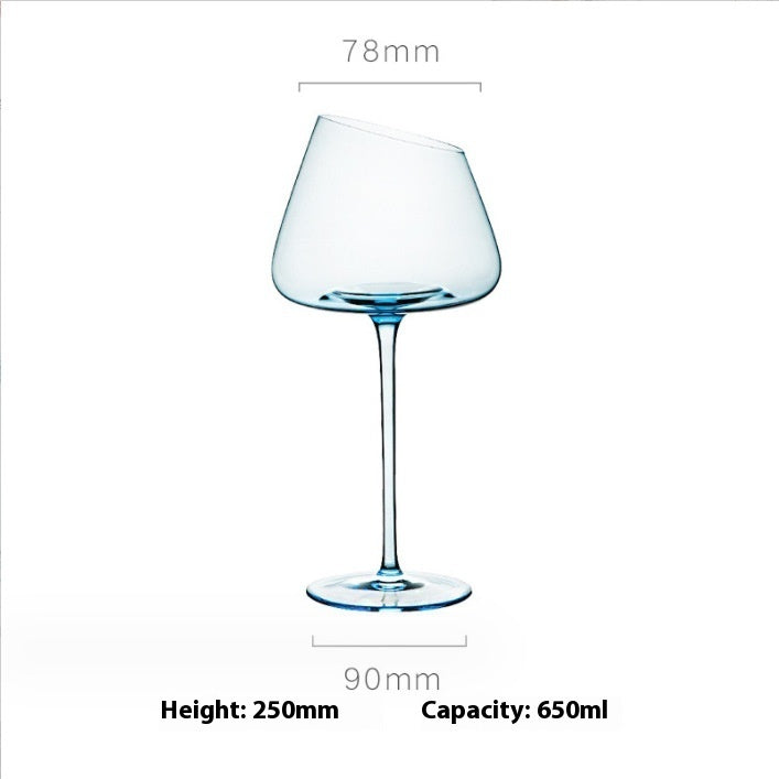 Klein Blue Crystal Glass