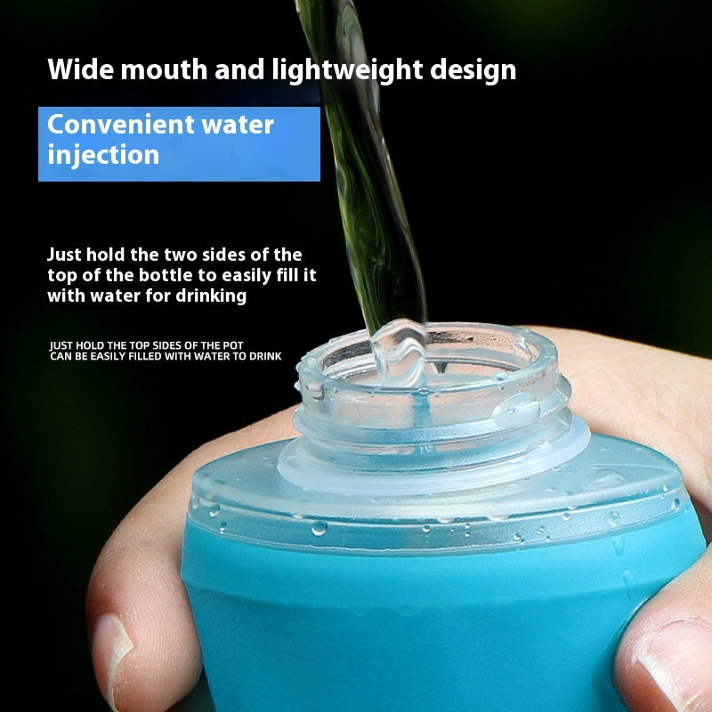 Foldable Soft Water Bottle Outdoor Sports