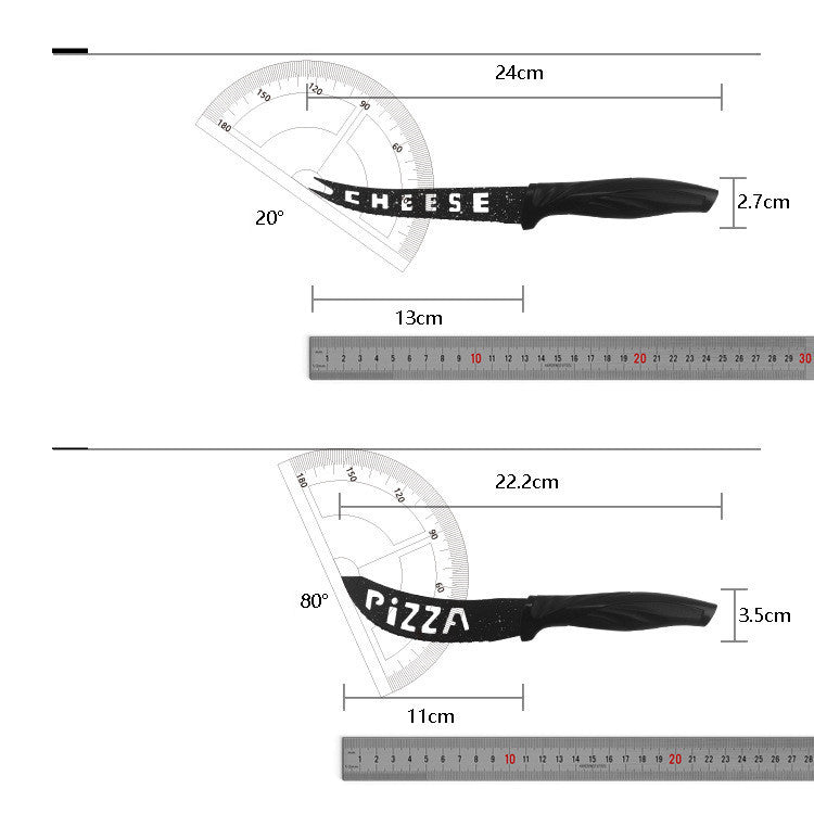 A Full Set Of Kitchen Knives