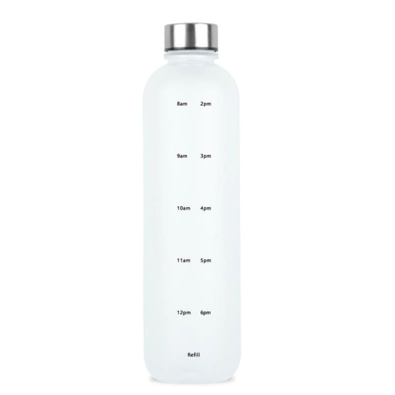 Plastic Water Bottle Frosted Gradient