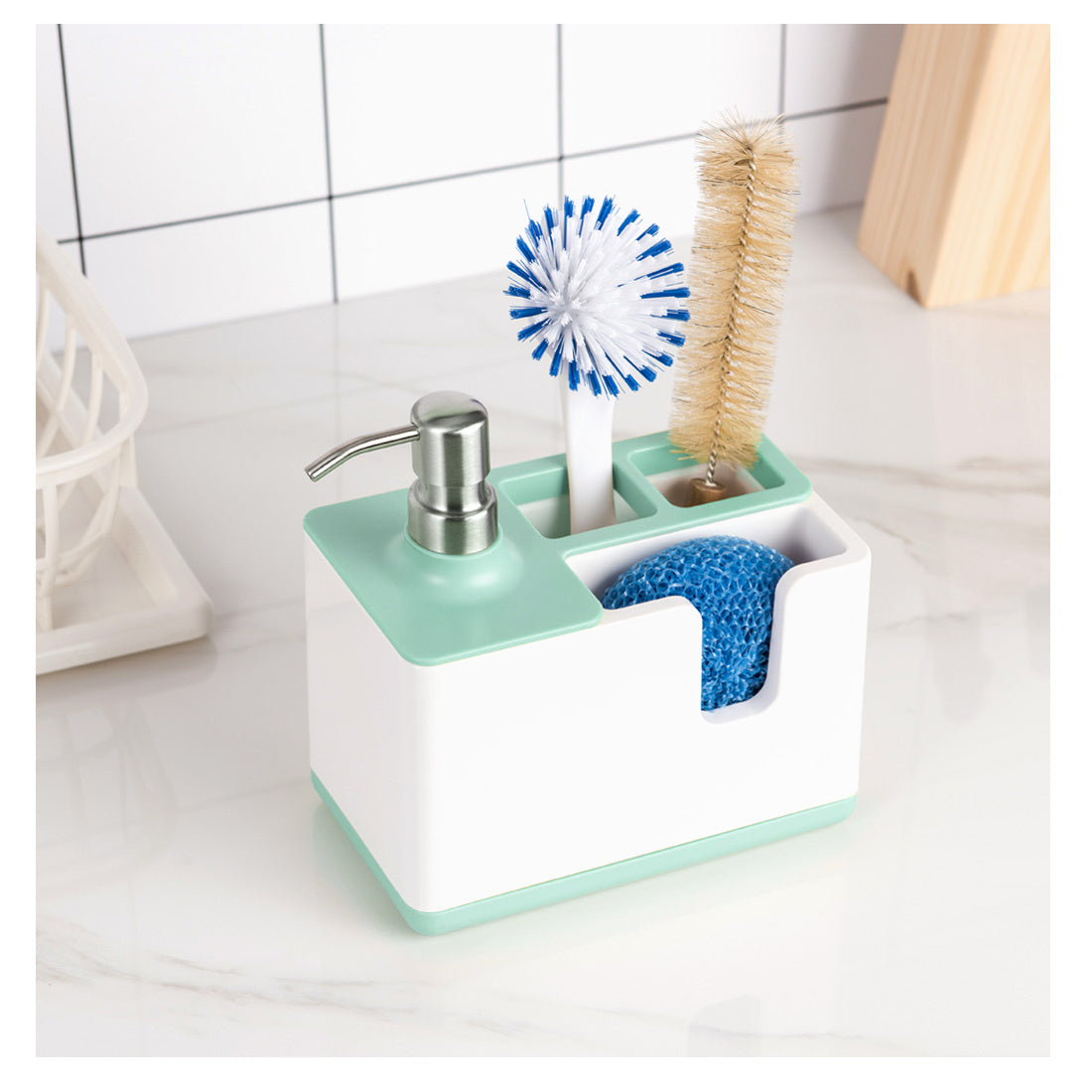 Kitchen Cleaning Utensils Storage Soap