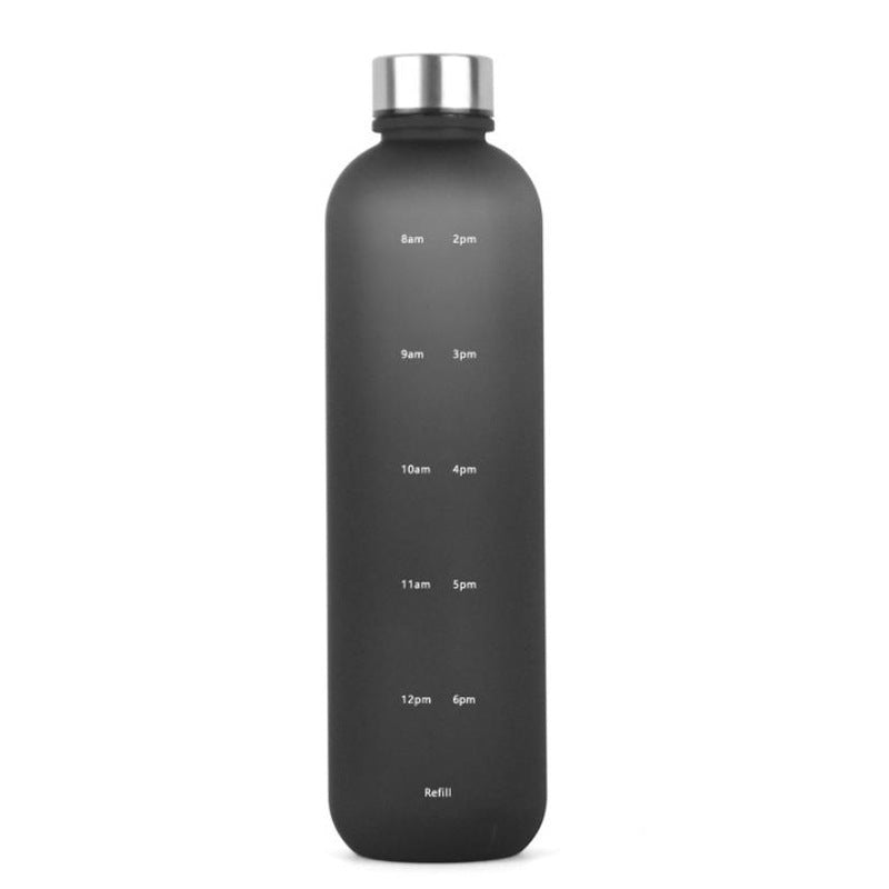 Plastic Water Bottle Frosted Gradient