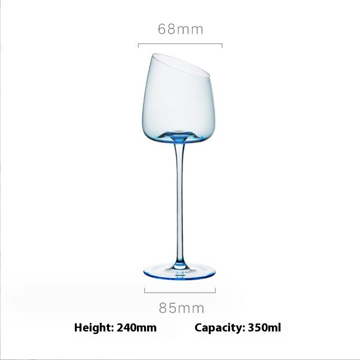 Klein Blue Crystal Glass
