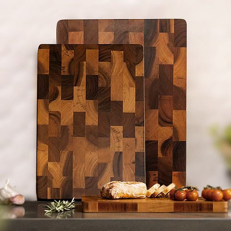 Mangium Chessboard Grid Cutting Board