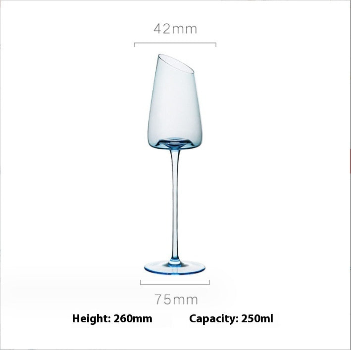 Klein Blue Crystal Glass